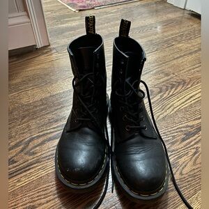 Only worn several times. Scuffed on both fronts.